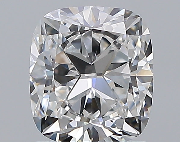 1.51 Carat Cushion Natural Diamond with  Cut Diamond in 14KT  view 1
