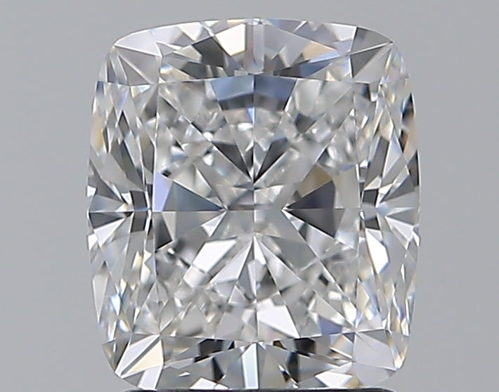 2.01 Carat Cushion Natural Diamond with  Cut Diamond in 14KT  view 1
