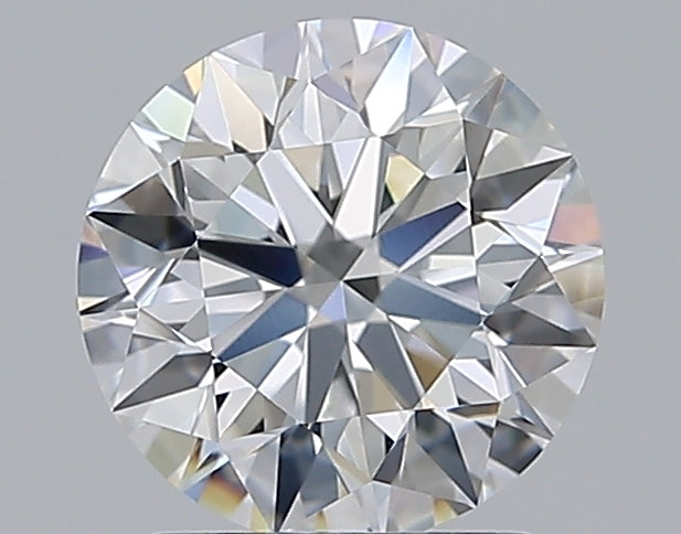 1.52 Carat Round Natural Diamond with  Cut Diamond in 14KT  view 1
