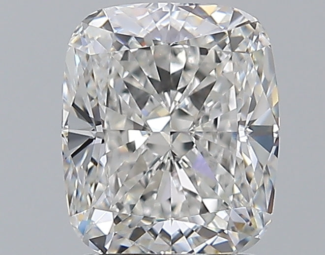2.01 Carat Cushion Natural Diamond with  Cut Diamond in 14KT  view 1
