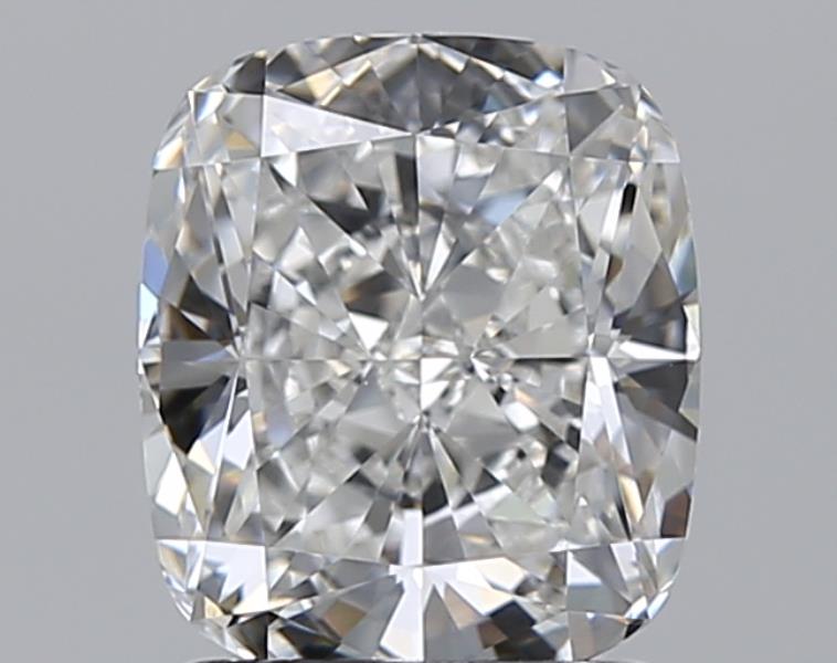 1.72 Carat Cushion Natural Diamond with  Cut Diamond in 14KT  view 1
