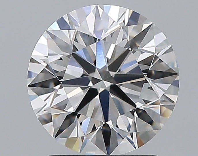 2.01 Carat Round Natural Diamond with  Cut Diamond in 14KT  view 1
