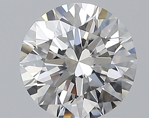 1.01 Carat Round Natural Diamond with  Cut Diamond in 14KT  view 1
