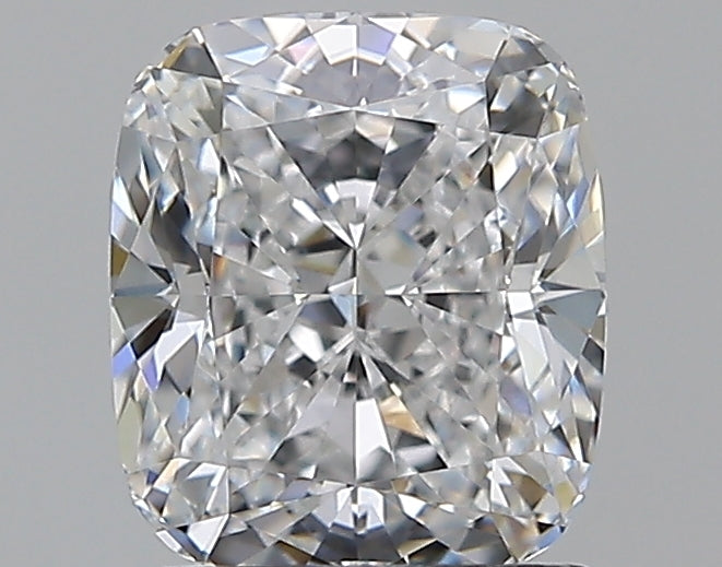 1.8 Carat Cushion Natural Diamond with  Cut Diamond in 14KT  view 1
