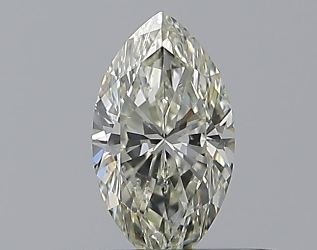 0.31 Carat Marquise Natural Diamond with  Cut Diamond in 14KT  view 1
