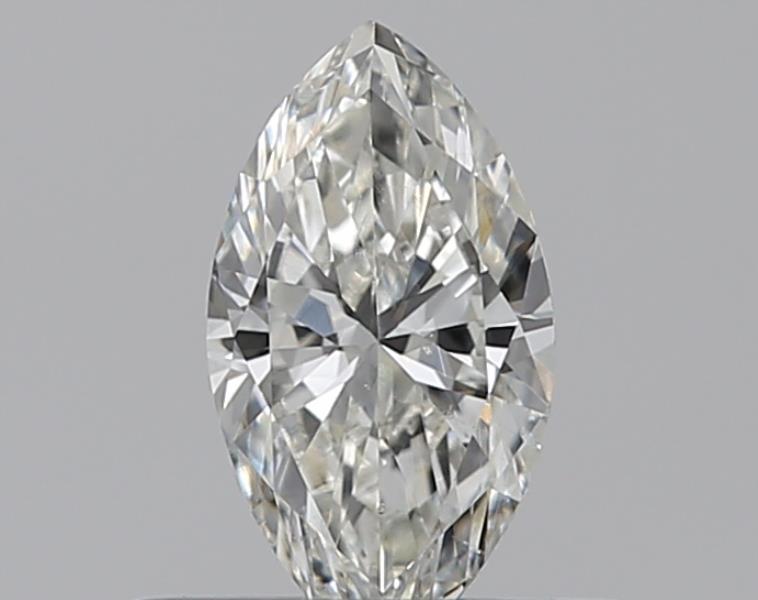 0.32 Carat Marquise Natural Diamond with  Cut Diamond in 14KT  view 1
