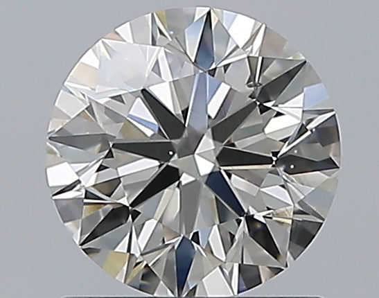 1.03 Carat Round Natural Diamond with  Cut Diamond in 14KT  view 1

