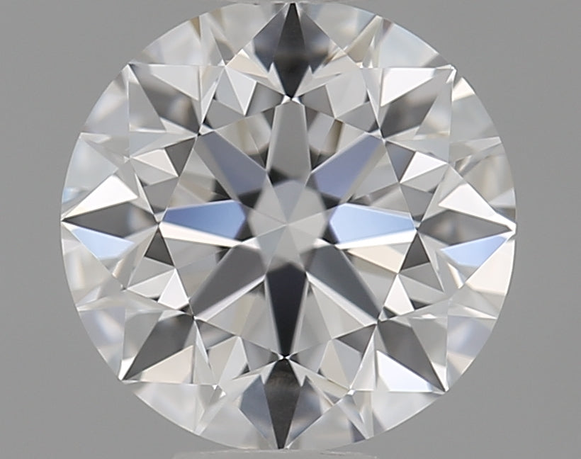 0.8 Carat Round Natural Diamond with  Cut Diamond in 14KT  view 1
