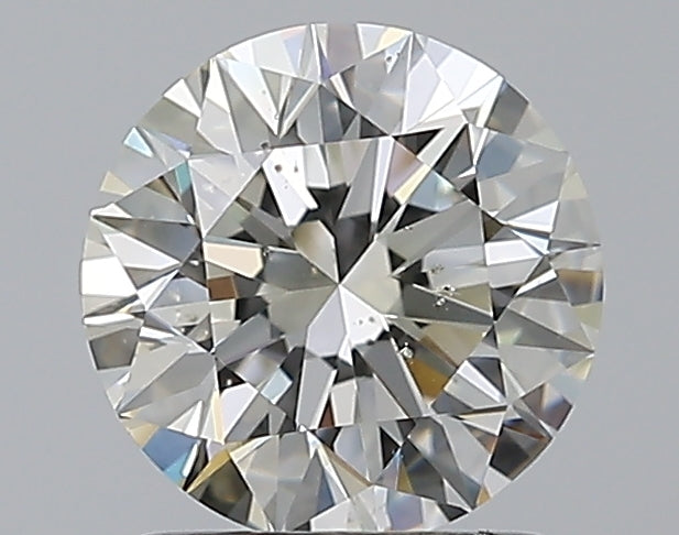 1.2 Carat Round Natural Diamond with  Cut Diamond in 14KT  view 1
