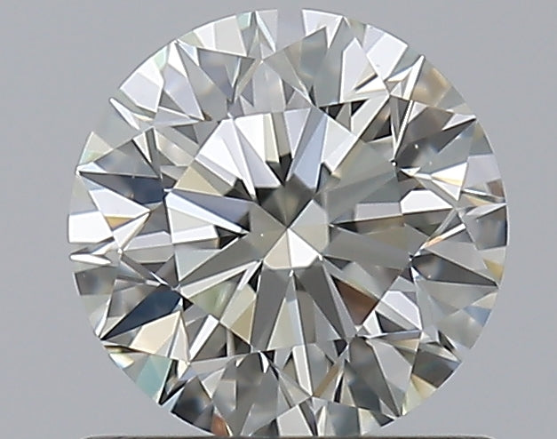 0.75 Carat Round Natural Diamond with  Cut Diamond in 14KT  view 1
