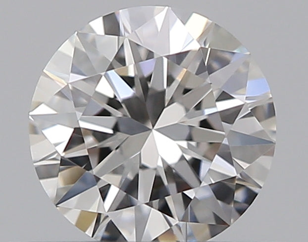 0.3 Carat Round Natural Diamond with  Cut Diamond in 14KT  view 1
