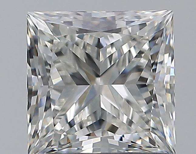 1.0 Carat Princess Natural Diamond with  Cut Diamond in 14KT  view 1
