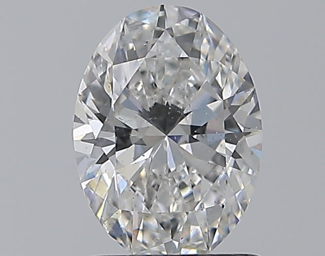 1.2 Carat Oval Natural Diamond with  Cut Diamond in 14KT  view 1
