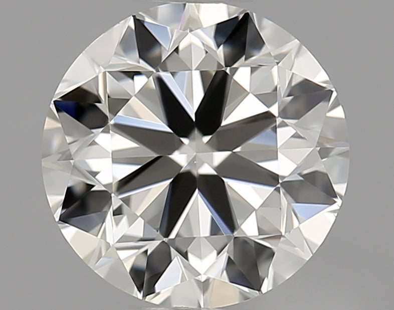 0.9 Carat Round Natural Diamond with  Cut Diamond in 14KT  view 1
