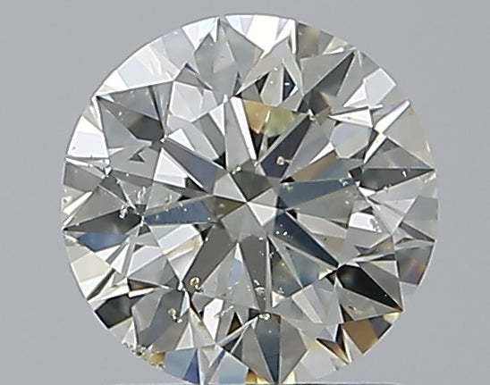 1.2 Carat Round Natural Diamond with  Cut Diamond in 14KT  view 1
