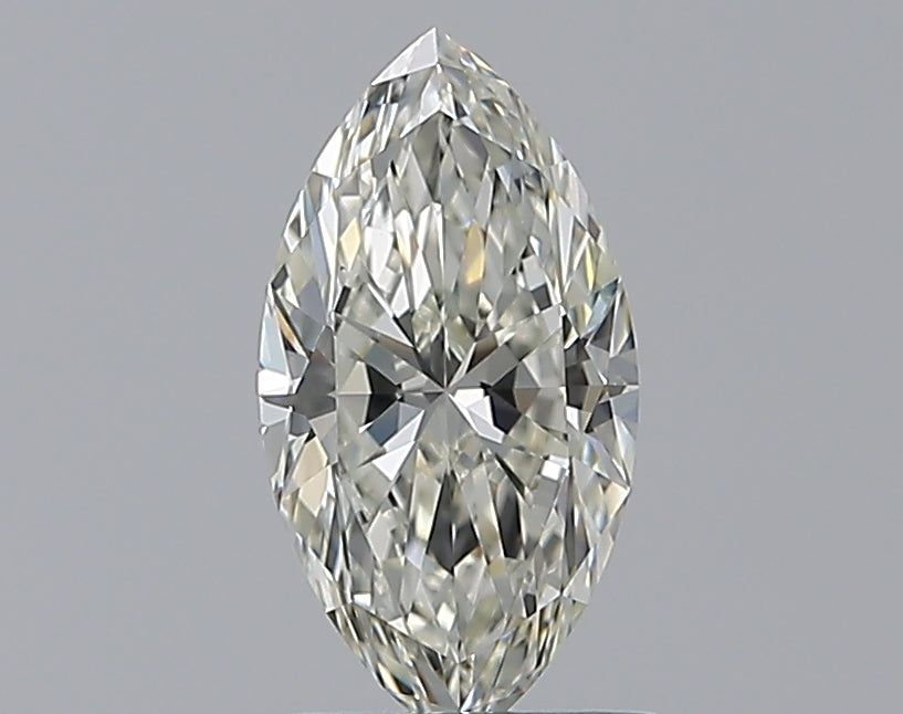 1.0 Carat Marquise Natural Diamond with  Cut Diamond in 14KT  view 1
