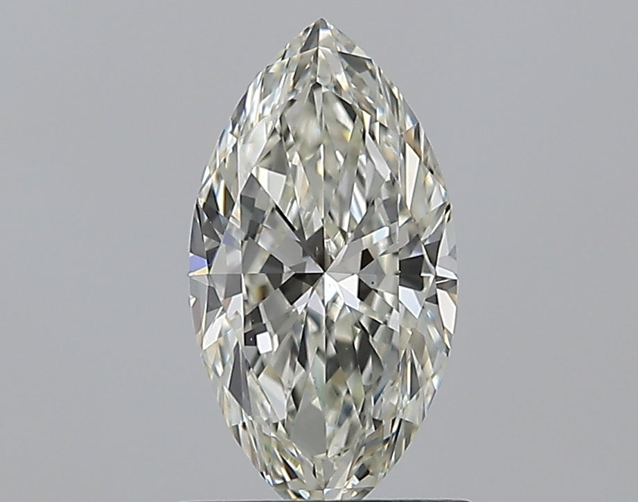 0.96 Carat Marquise Natural Diamond with  Cut Diamond in 14KT  view 1
