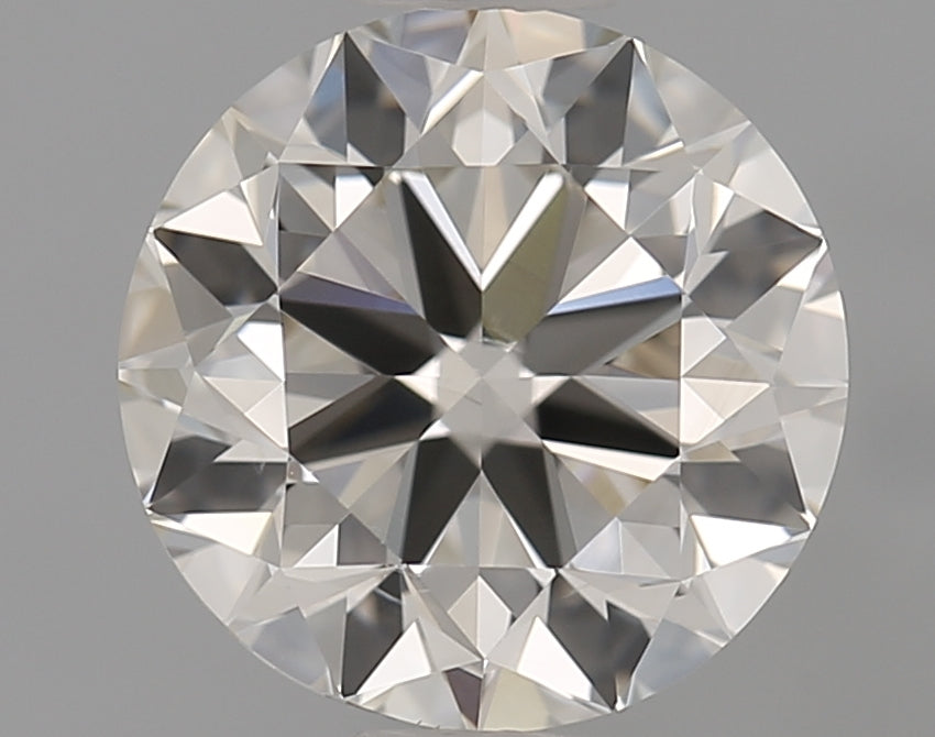 1.5 Carat Round Natural Diamond with  Cut Diamond in 14KT  view 1
