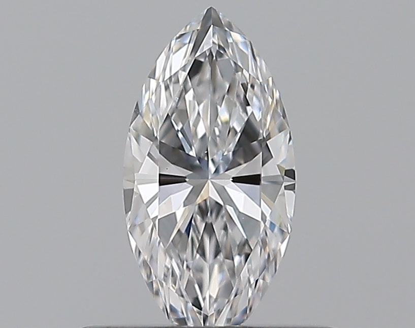 0.36 Carat Marquise Natural Diamond with  Cut Diamond in 14KT  view 1
