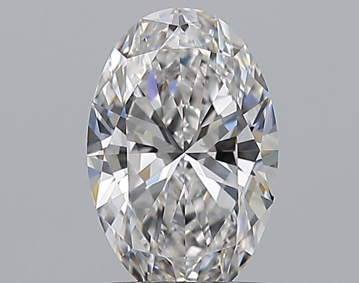 1.21 Carat Oval Natural Diamond with  Cut Diamond in 14KT  view 1
