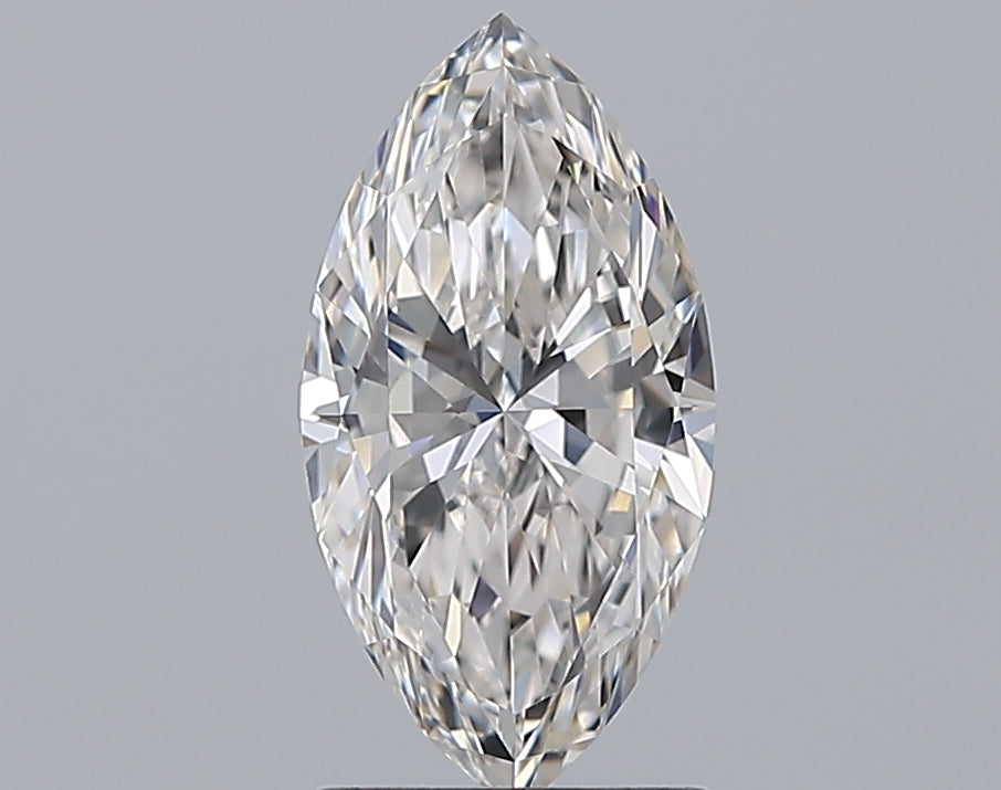 1.29 Carat Marquise Natural Diamond with  Cut Diamond in 14KT  view 1
