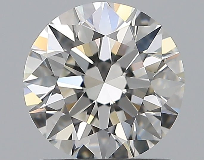 1.03 Carat Round Natural Diamond with  Cut Diamond in 14KT  view 1
