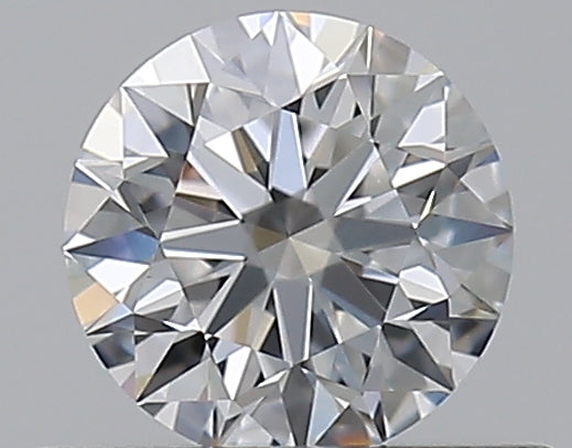 0.43 Carat Round Natural Diamond with  Cut Diamond in 14KT  view 1
