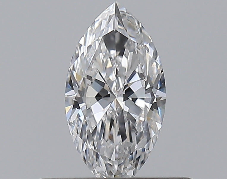 0.31 Carat Marquise Natural Diamond with  Cut Diamond in 14KT  view 1
