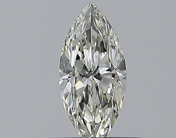 0.3 Carat Marquise Natural Diamond with  Cut Diamond in 14KT  view 1
