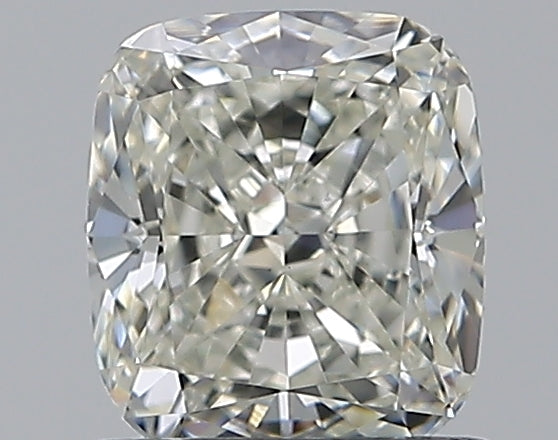 1.0 Carat Cushion Natural Diamond with  Cut Diamond in 14KT  view 1
