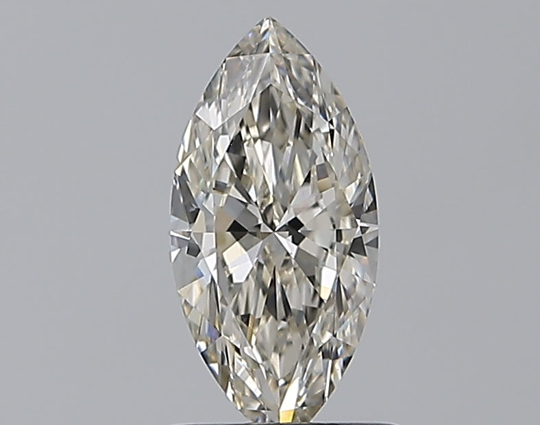 0.82 Carat Marquise Natural Diamond with  Cut Diamond in 14KT  view 1
