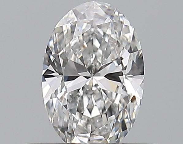 0.3 Carat Oval Natural Diamond with  Cut Diamond in 14KT  view 1

