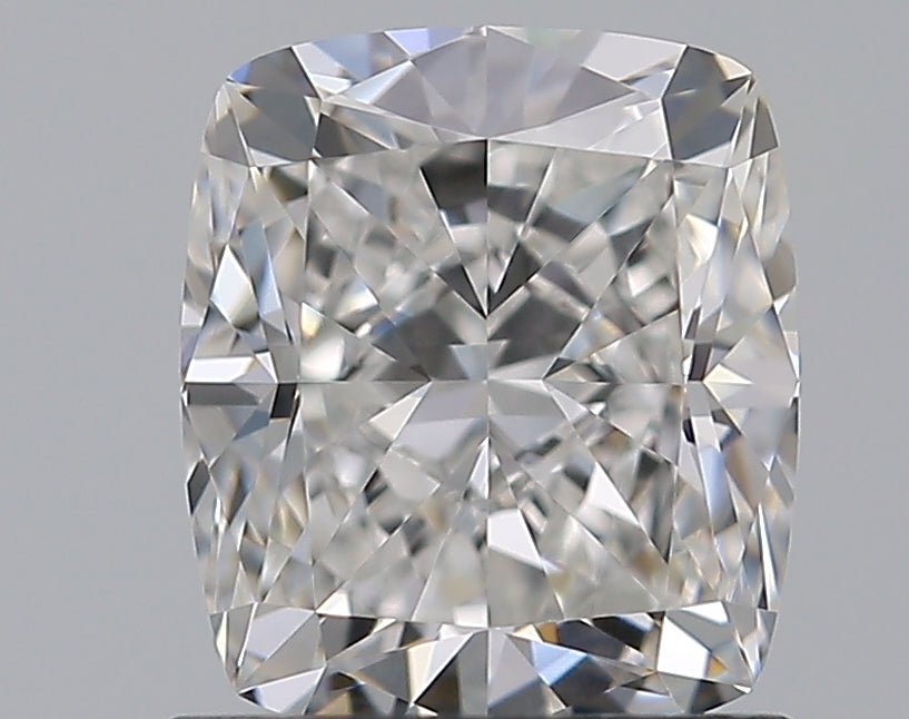 1.03 Carat Cushion Natural Diamond with  Cut Diamond in 14KT  view 1
