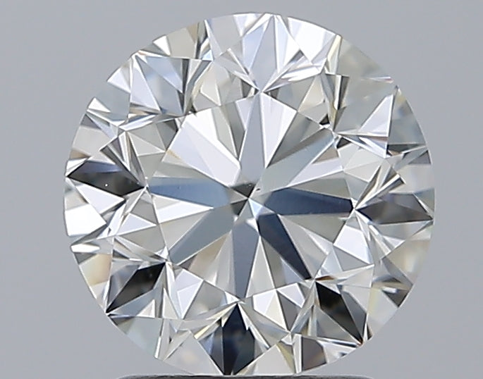 2.0 Carat Round Natural Diamond with  Cut Diamond in 14KT  view 1
