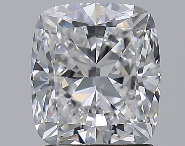 2.01 Carat Cushion Natural Diamond with  Cut Diamond in 14KT  view 1
