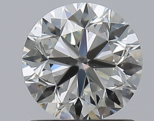 1.0 Carat Round Natural Diamond with  Cut Diamond in 14KT  view 1
