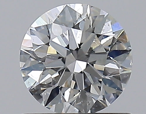 0.76 Carat Round Natural Diamond with  Cut Diamond in 14KT  view 1
