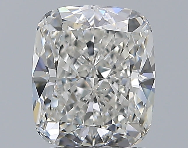 2.0 Carat Cushion Natural Diamond with  Cut Diamond in 14KT  view 1
