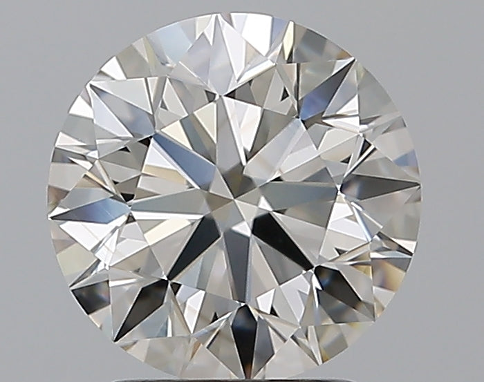 2.12 Carat Round Natural Diamond with  Cut Diamond in 14KT  view 1
