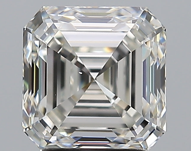 2.53 Carat Emerald Natural Diamond with  Cut Diamond in 14KT  view 1
