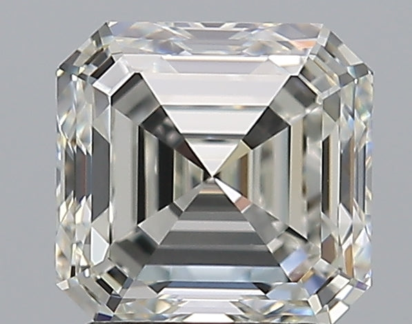 2.01 Carat Emerald Natural Diamond with  Cut Diamond in 14KT  view 1
