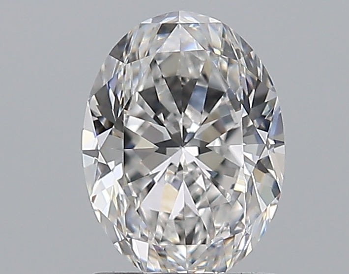 1.5 Carat Oval Natural Diamond with  Cut Diamond in 14KT  view 1
