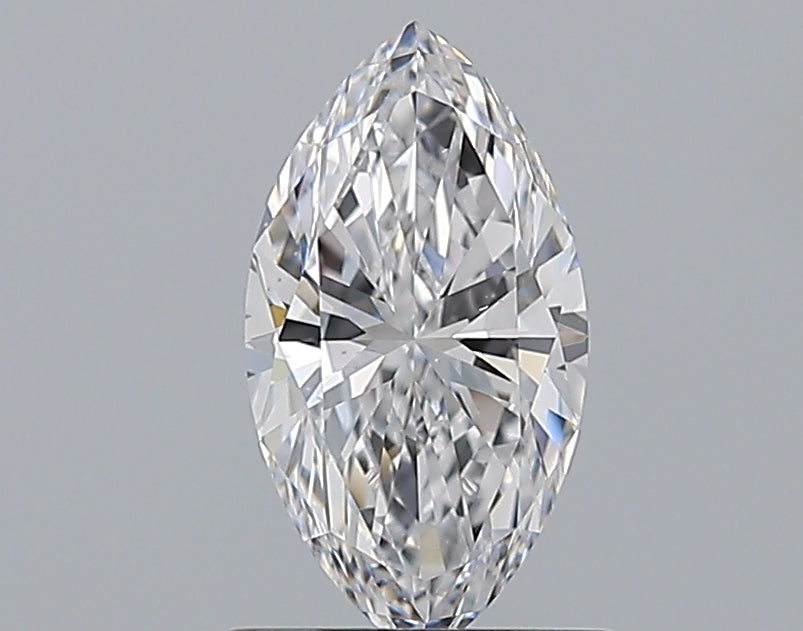 1.02 Carat Marquise Natural Diamond with  Cut Diamond in 14KT  view 1
