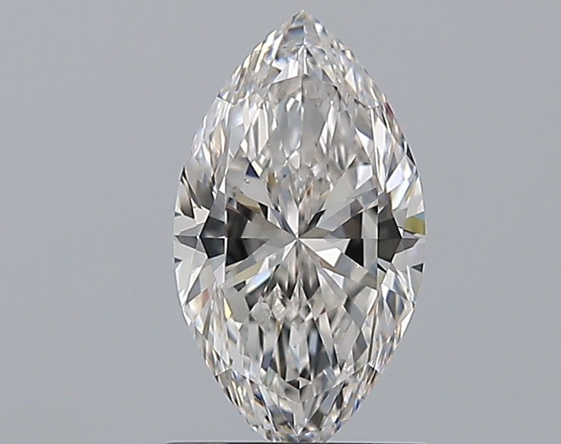 1.2 Carat Marquise Natural Diamond with  Cut Diamond in 14KT  view 1
