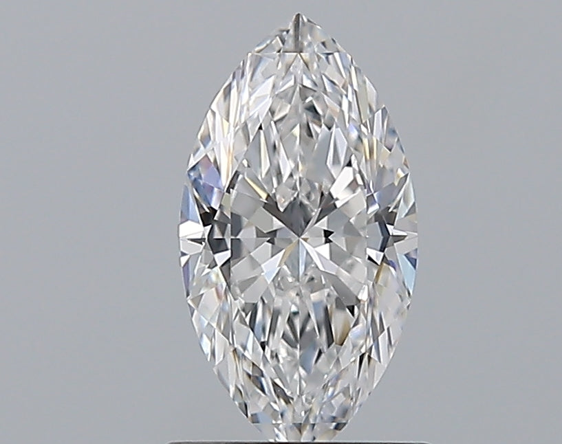 1.01 Carat Marquise Natural Diamond with  Cut Diamond in 14KT  view 1
