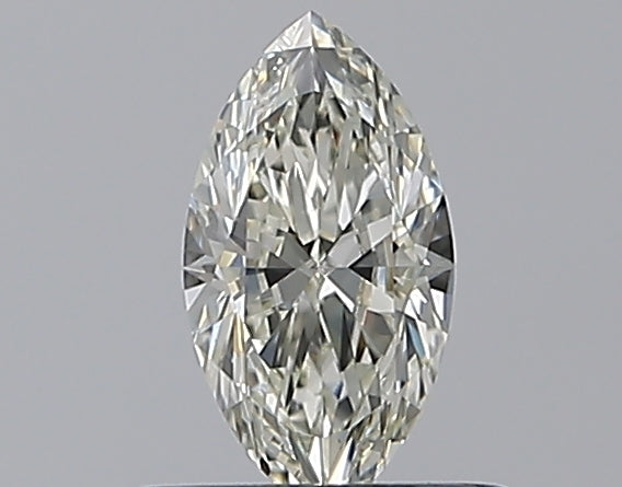 0.41 Carat Marquise Natural Diamond with  Cut Diamond in 14KT  view 1
