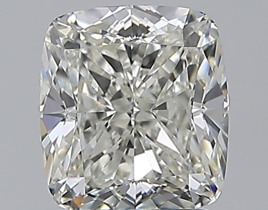 1.8 Carat Cushion Natural Diamond with  Cut Diamond in 14KT  view 1
