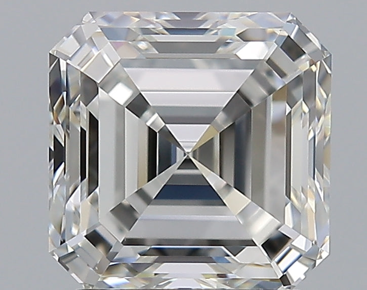 2.01 Carat Emerald Natural Diamond with  Cut Diamond in 14KT  view 1
