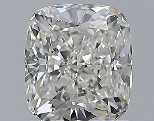 1.22 Carat Cushion Natural Diamond with  Cut Diamond in 14KT  view 1
