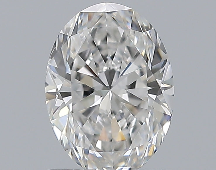 0.91 Carat Oval Natural Diamond with  Cut Diamond in 14KT  view 1
